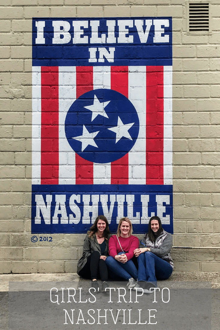 girls' trip to Nashville